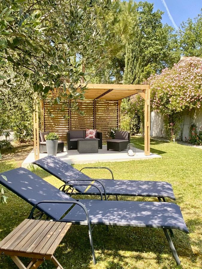 Villa Le Jardin de Lau à Aubignan Extérieur photo