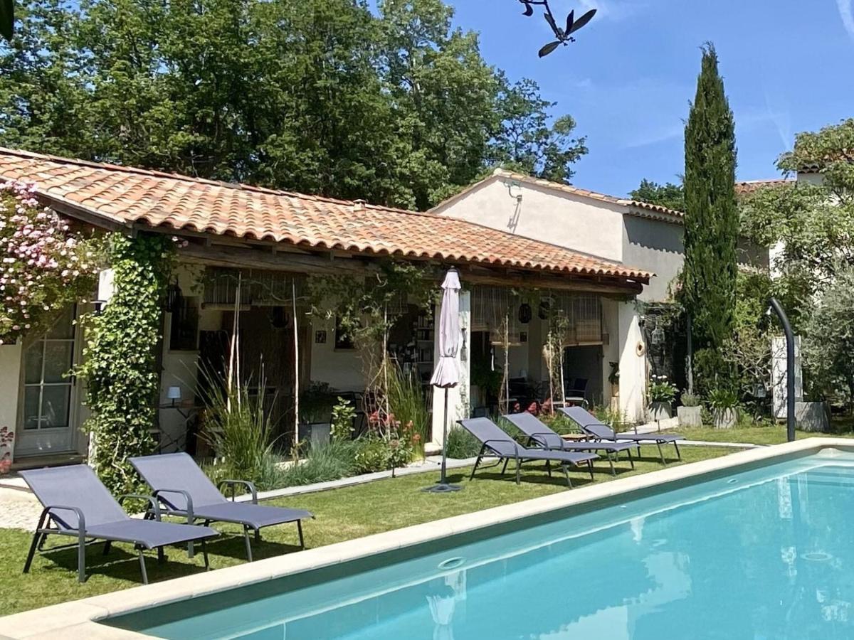Villa Le Jardin de Lau à Aubignan Extérieur photo