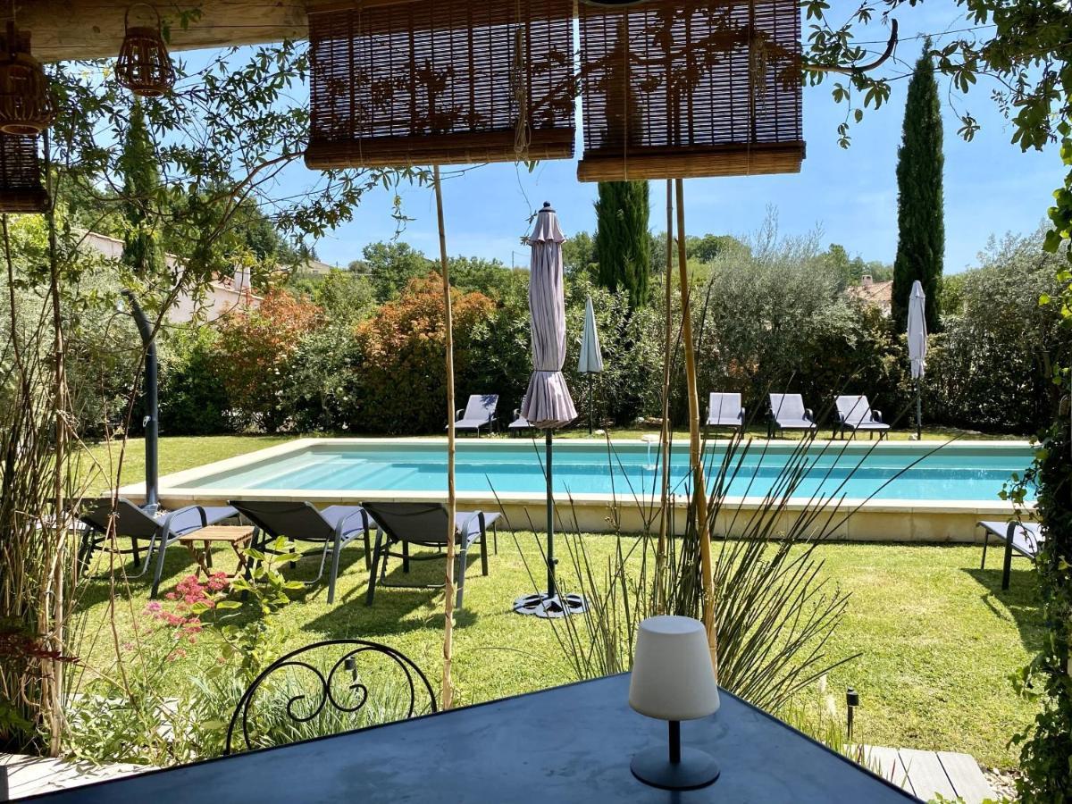 Villa Le Jardin de Lau à Aubignan Extérieur photo
