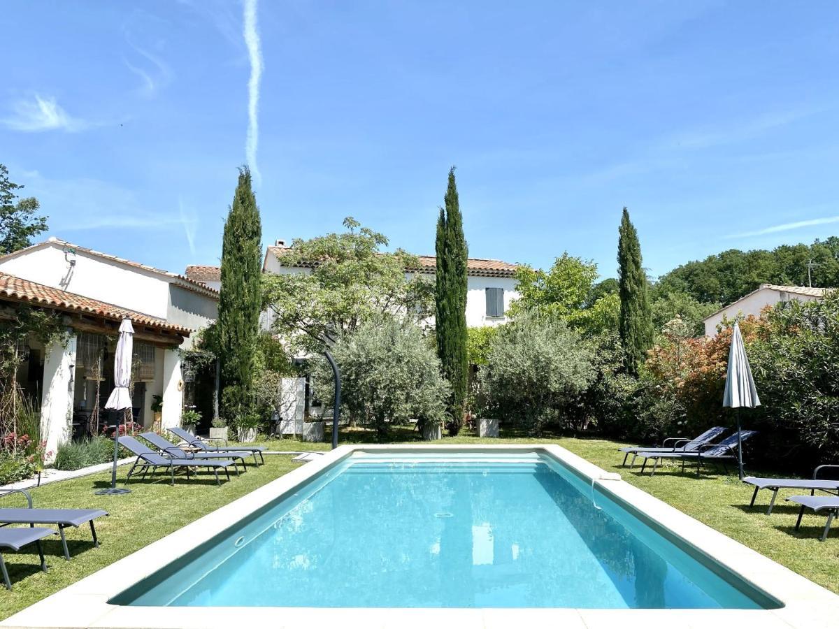 Villa Le Jardin de Lau à Aubignan Extérieur photo