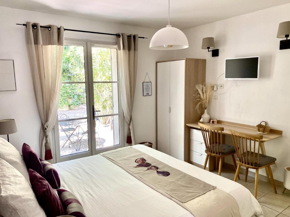 Villa Le Jardin de Lau à Aubignan Chambre photo
