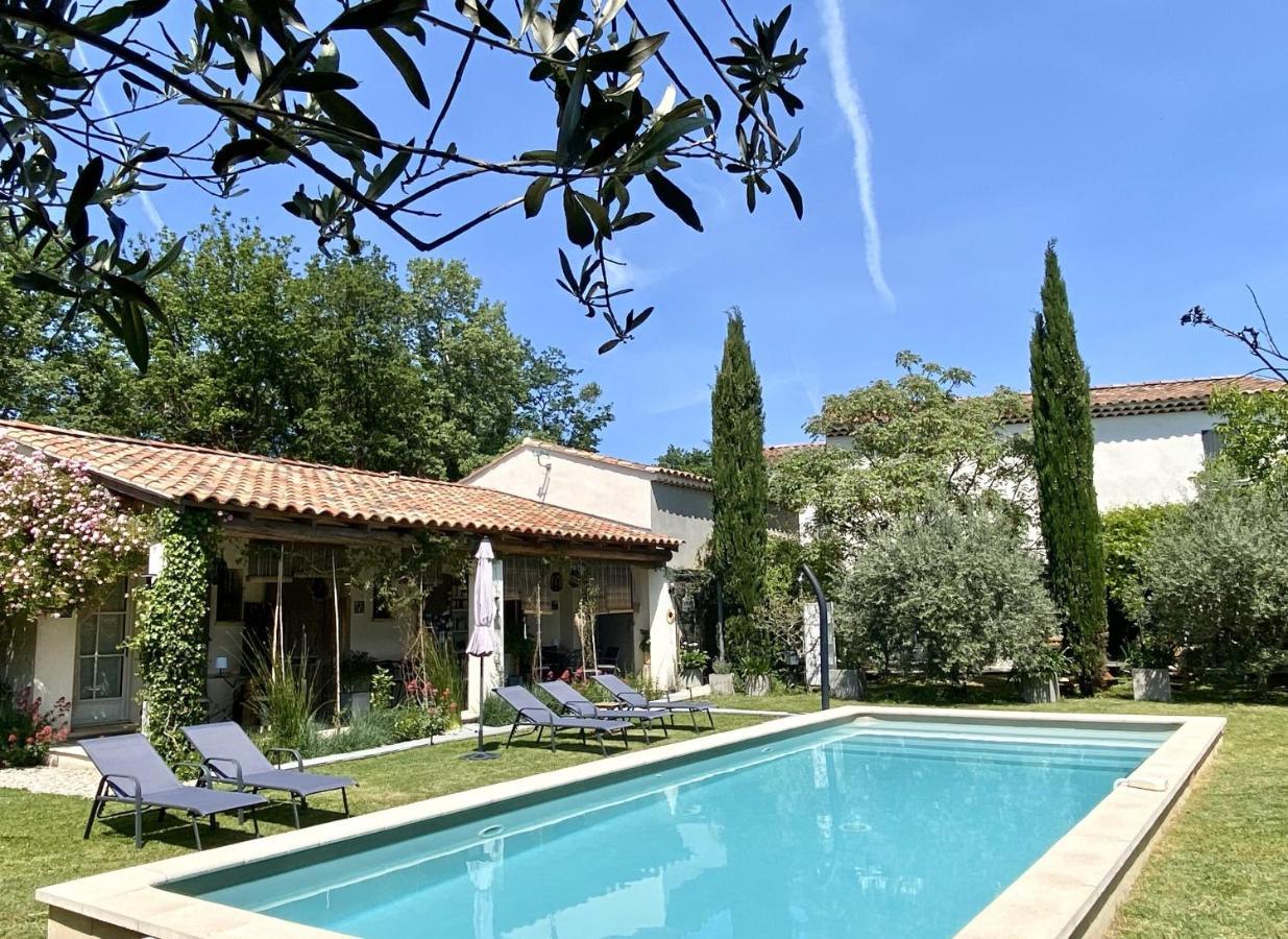 Villa Le Jardin de Lau à Aubignan Extérieur photo