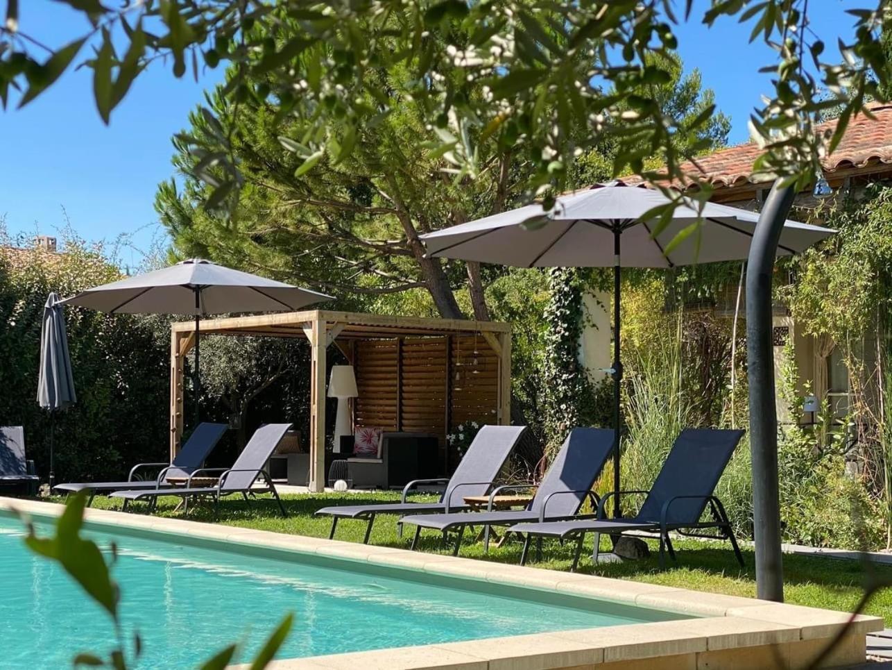 Villa Le Jardin de Lau à Aubignan Extérieur photo