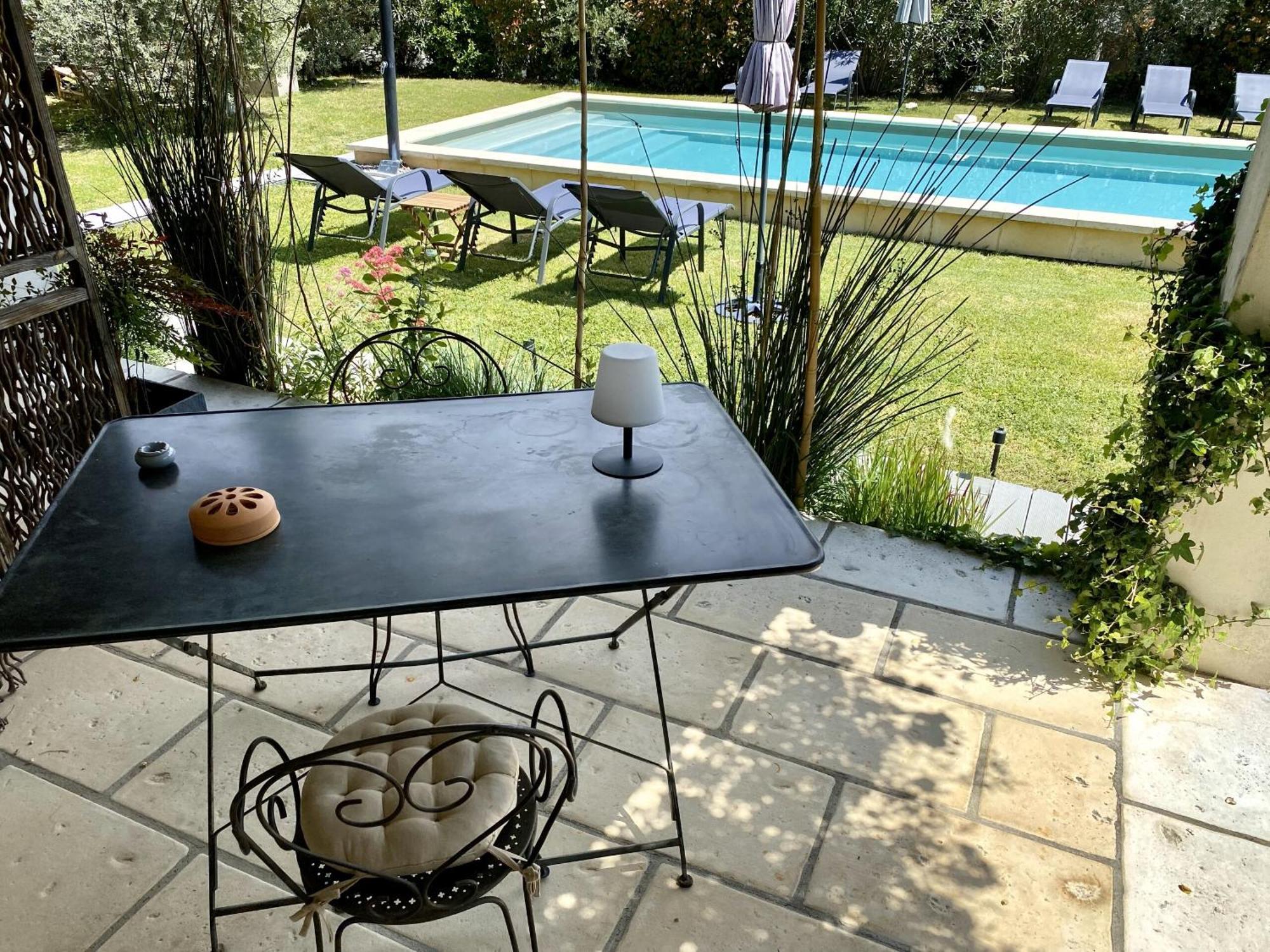 Villa Le Jardin de Lau à Aubignan Chambre photo