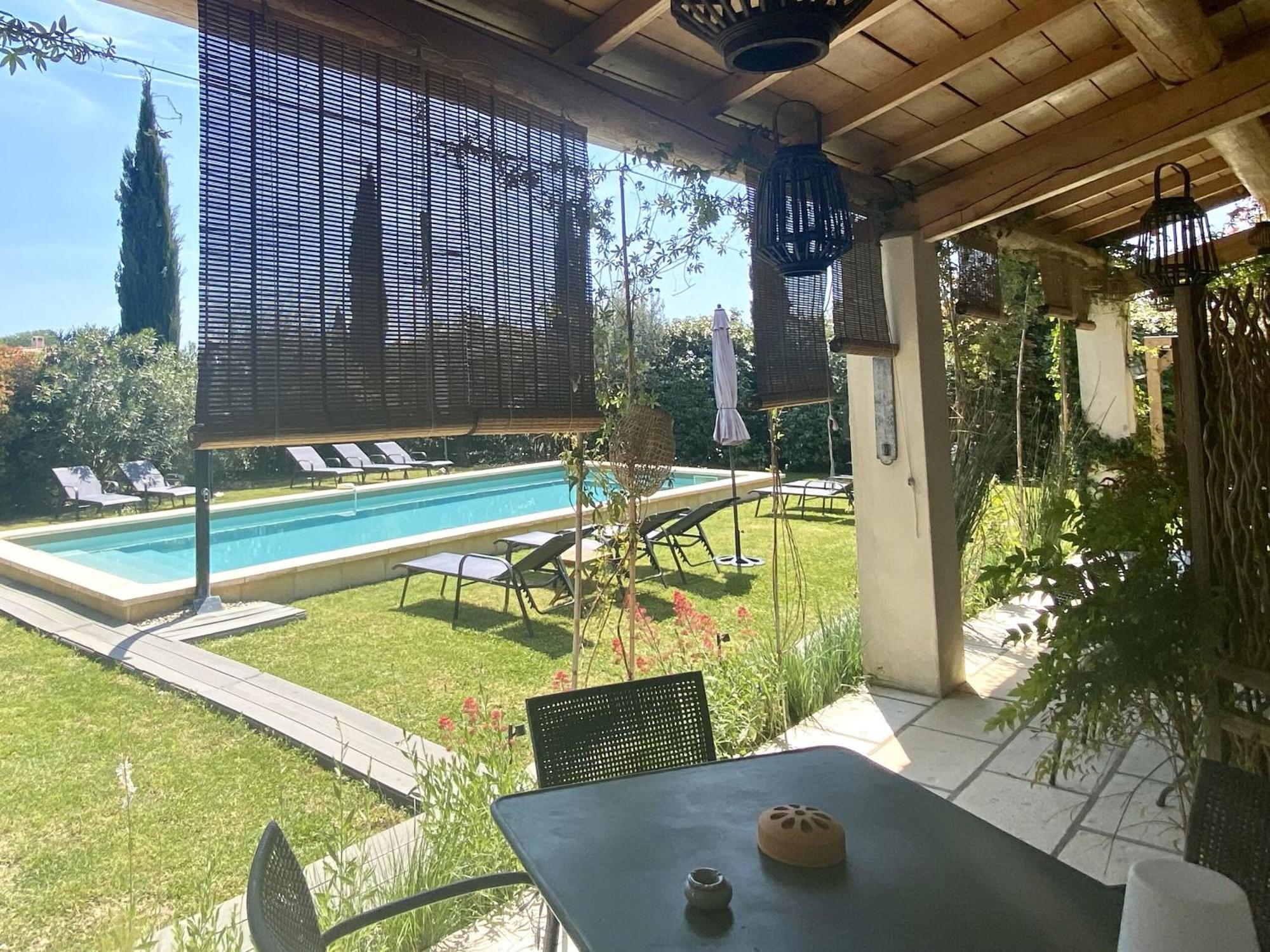 Villa Le Jardin de Lau à Aubignan Chambre photo