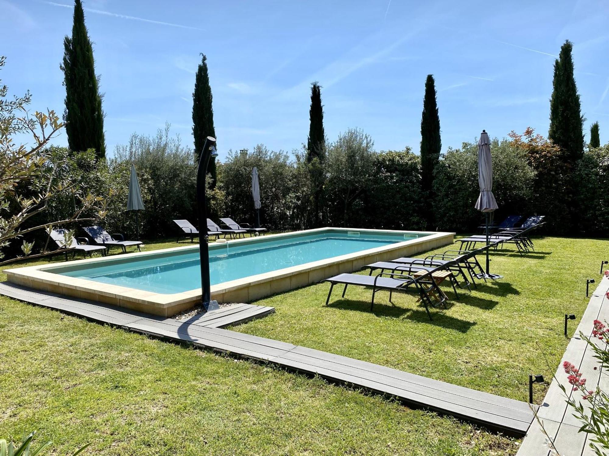 Villa Le Jardin de Lau à Aubignan Chambre photo